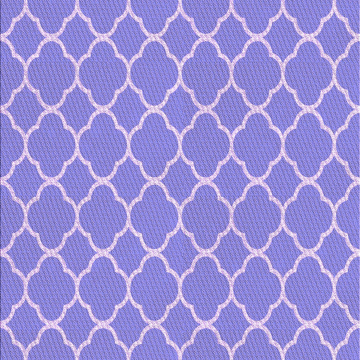 Round Patterned Light Slate Blue Rug in a Office, pat2781pur