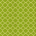 Square Patterned Pistachio Green Rug, pat2781yw