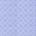 Square Patterned Sky Blue Rug, pat2782blu