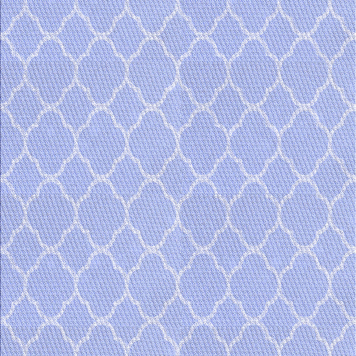 Machine Washable Transitional Sky Blue Rug, wshpat2782blu