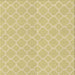 Square Patterned Metallic Gold Rug, pat2782brn