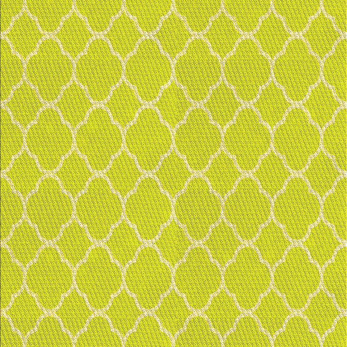 Patterned Green Rug, pat2782yw