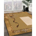 Machine Washable Transitional Orange Rug in a Family Room, wshpat2783org