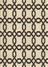 Machine Washable Transitional Vanilla Gold Rug, wshpat2784brn