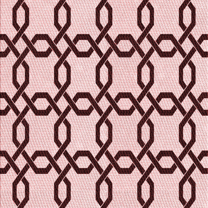 Machine Washable Transitional Brown Red Rug, wshpat2784rd