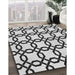 Machine Washable Transitional Light Black Rug in a Family Room, wshpat2784