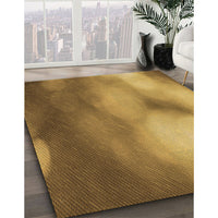 Patterned Saddle Brown Rug, pat2785org