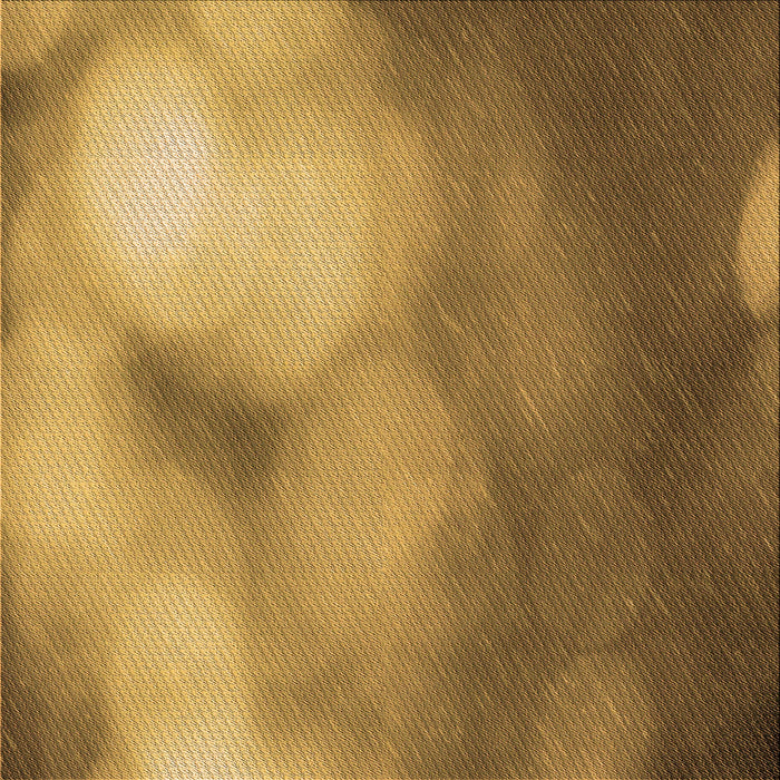 Round Patterned Saddle Brown Rug, pat2785org