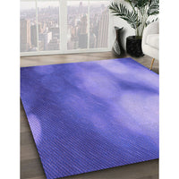 Patterned Purple Mimosa Purple Rug, pat2785pur