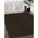 Patterned Milk Chocolate Brown Rug in Family Room, pat2786brn