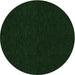 Square Patterned Deep Emerald Green Rug, pat2786grn