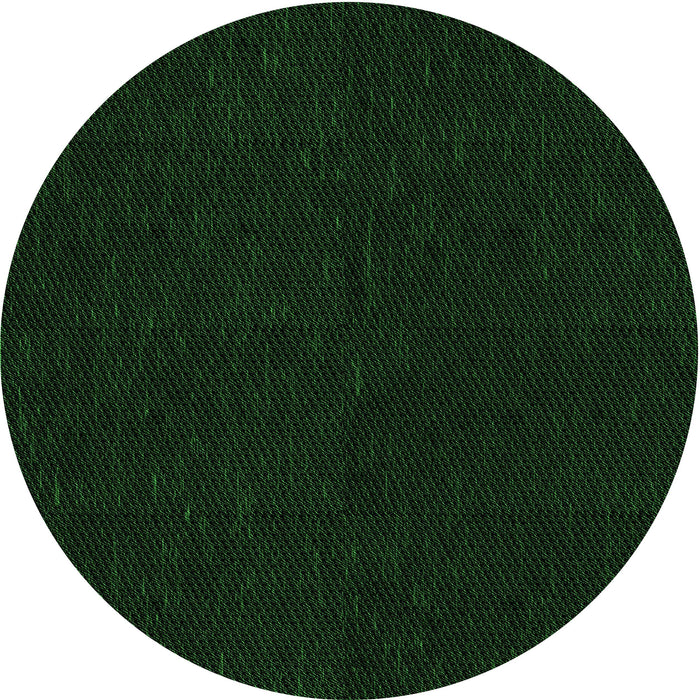 Square Machine Washable Transitional Deep Emerald Green Rug in a Living Room, wshpat2786grn