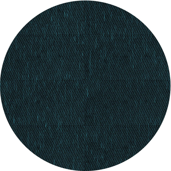 Square Patterned Black Rug, pat2786lblu