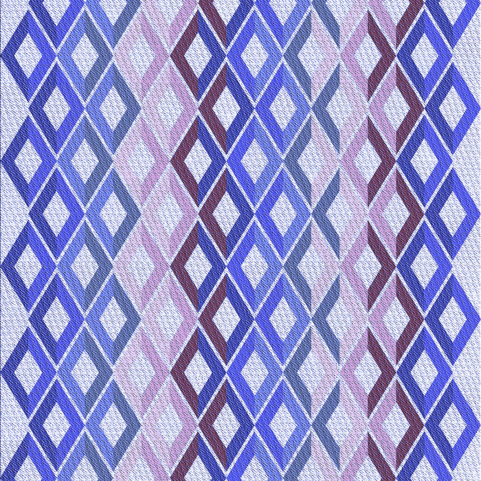 Patterned Periwinkle Purple Rug, pat2787blu