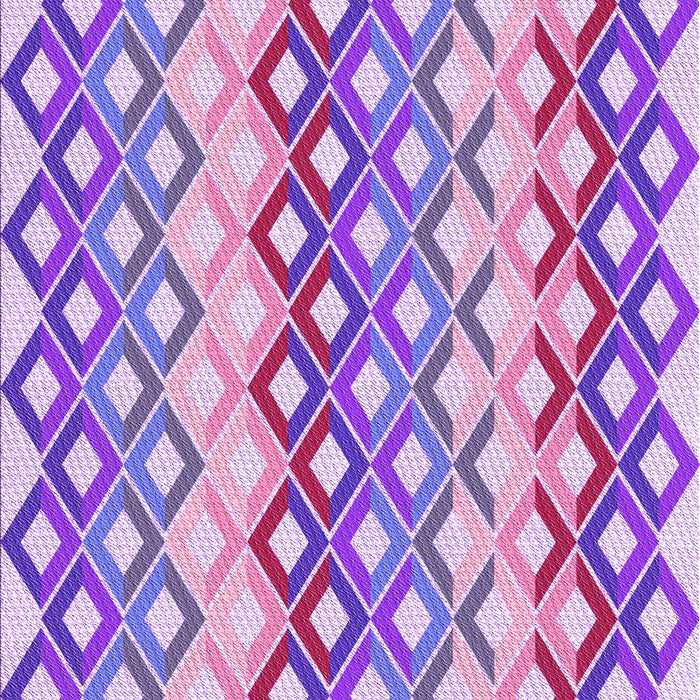 Machine Washable Transitional Dark Orchid Purple Rug, wshpat2787pur