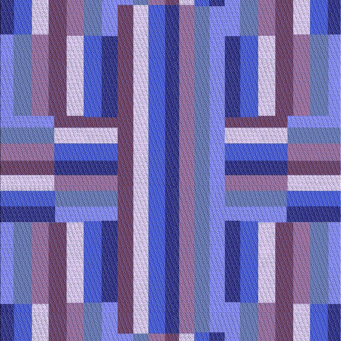 Machine Washable Transitional Amethyst Purple Rug, wshpat2788blu