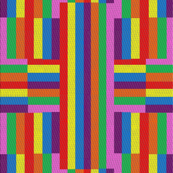 Patterned Green Modern Rug, pat2788