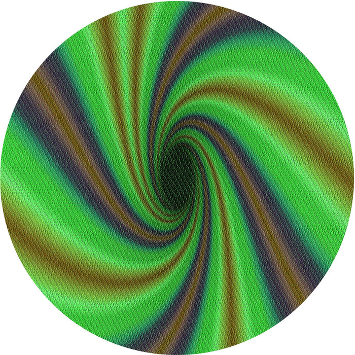 Square Patterned Lime Green Rug, pat2789grn