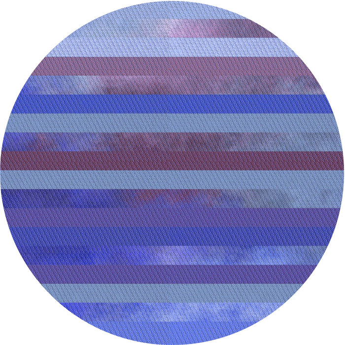 Square Patterned Amethyst Purple Rug, pat2790blu