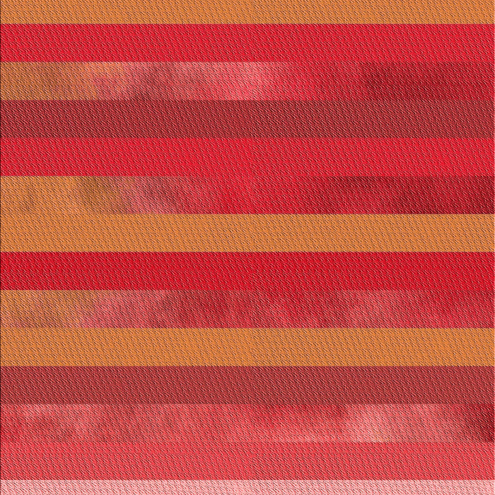 Machine Washable Transitional Bright Orange Rug, wshpat2790rd