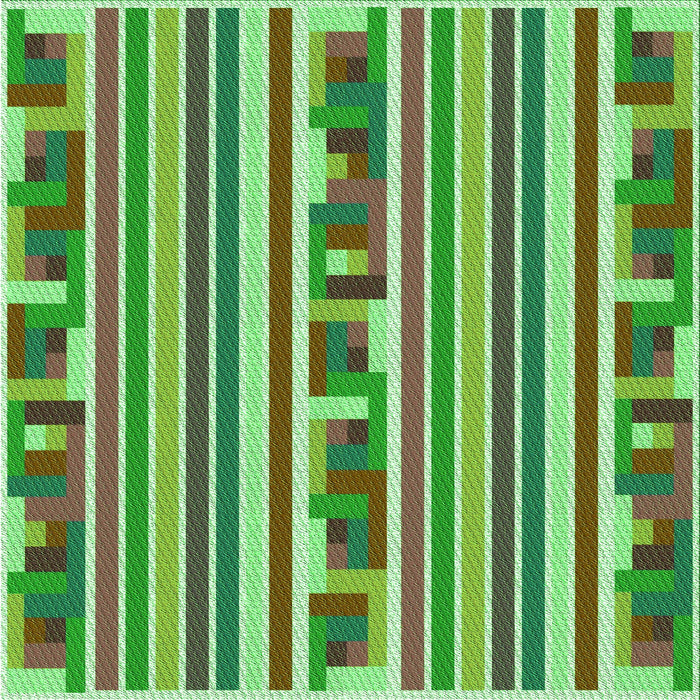 Round Machine Washable Transitional Fern Green Rug, wshpat2791grn