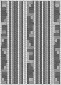 Machine Washable Transitional Ash Gray Rug, wshpat2791gry