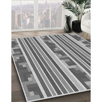 Patterned Ash Gray Rug, pat2791gry