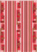 Patterned Light Coral Pink Rug, pat2791rd