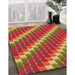 Machine Washable Transitional Red Rug in a Family Room, wshpat2792org