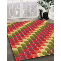 Patterned Red Rug, pat2792org