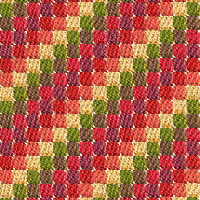 Patterned Red Rug, pat2792org