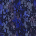 Round Patterned Night Blue Rug, pat2793blu