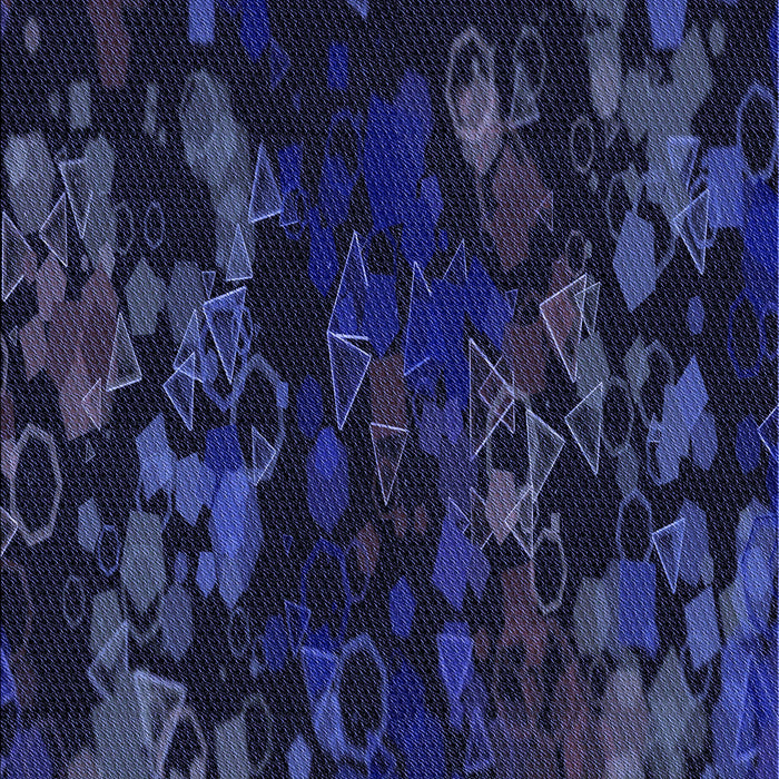 Machine Washable Transitional Night Blue Rug, wshpat2793blu