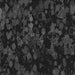 Round Patterned Midnight Gray Rug, pat2793gry