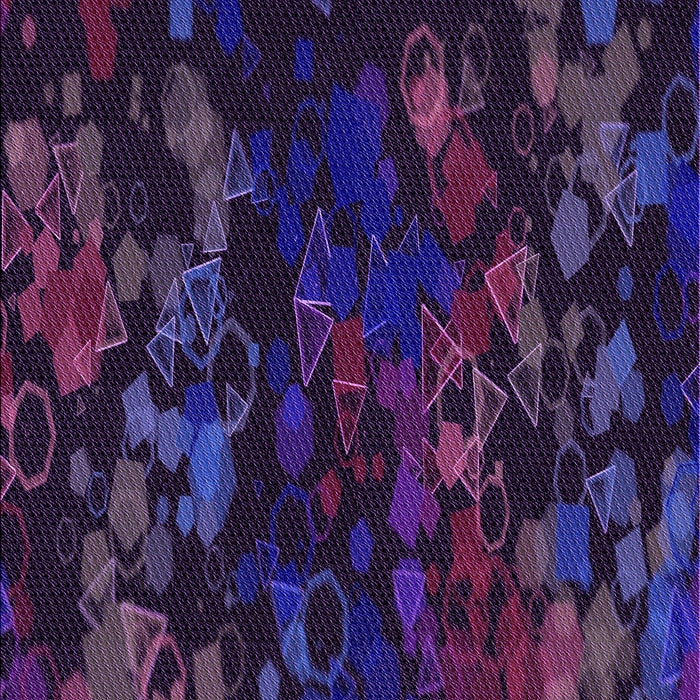 Patterned Deep Purple Rug, pat2793pur