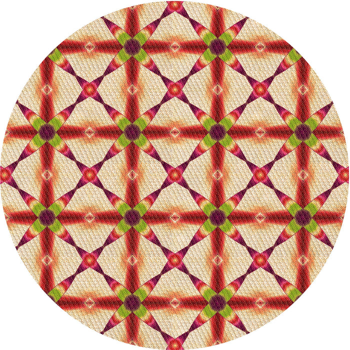 Square Machine Washable Transitional Red Rug in a Living Room, wshpat2794org