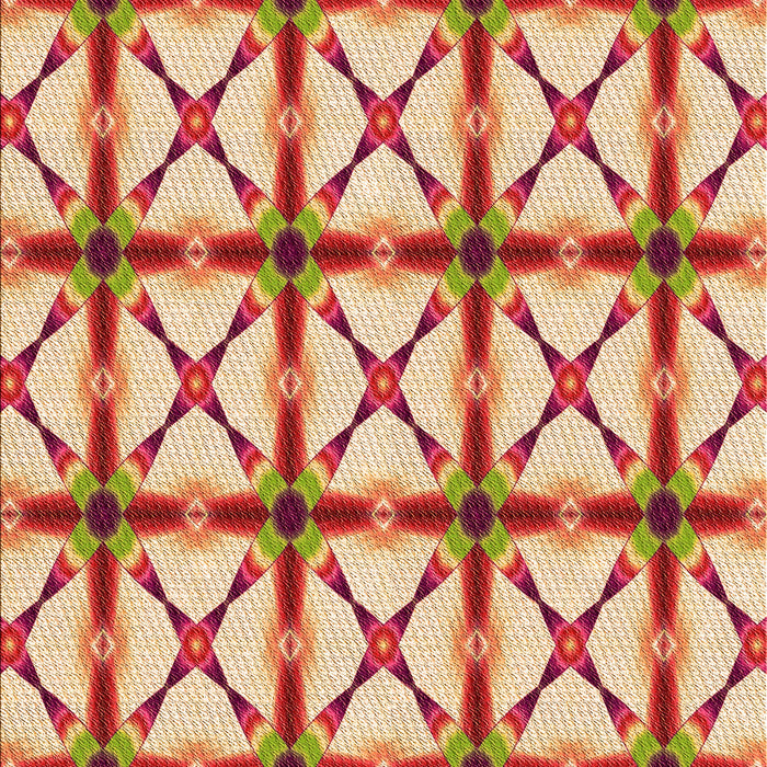 Patterned Red Rug, pat2794org