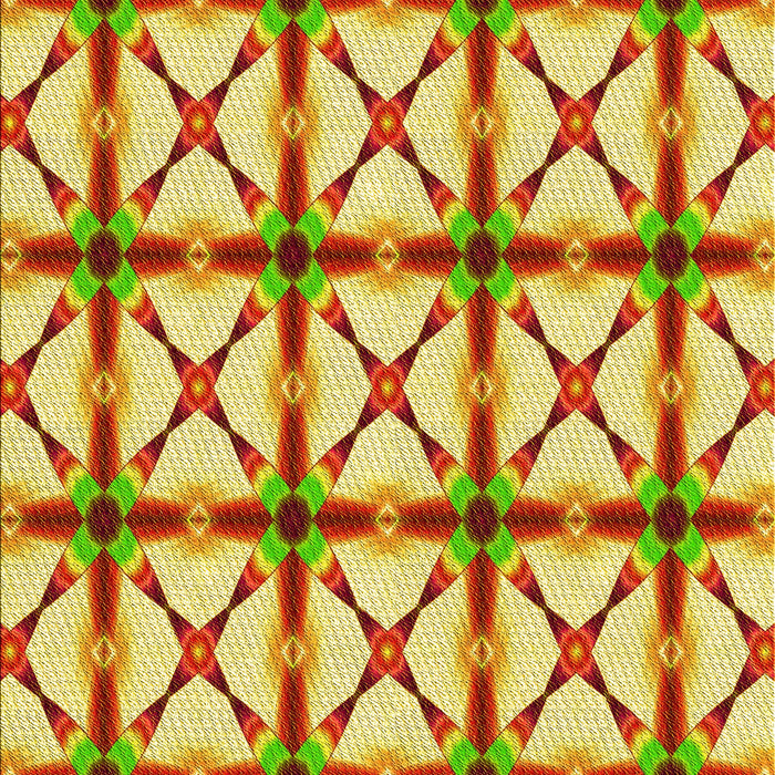 Patterned Orange Red Orange Rug, pat2794yw