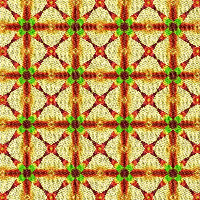 Round Patterned Orange Red Orange Rug, pat2794yw