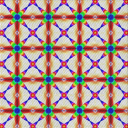 Square Patterned Pink Novelty Rug, pat2794