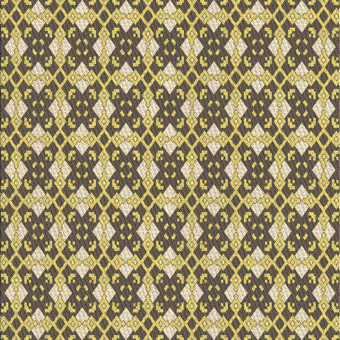 Patterned Coffee Brown Rug, pat2795brn