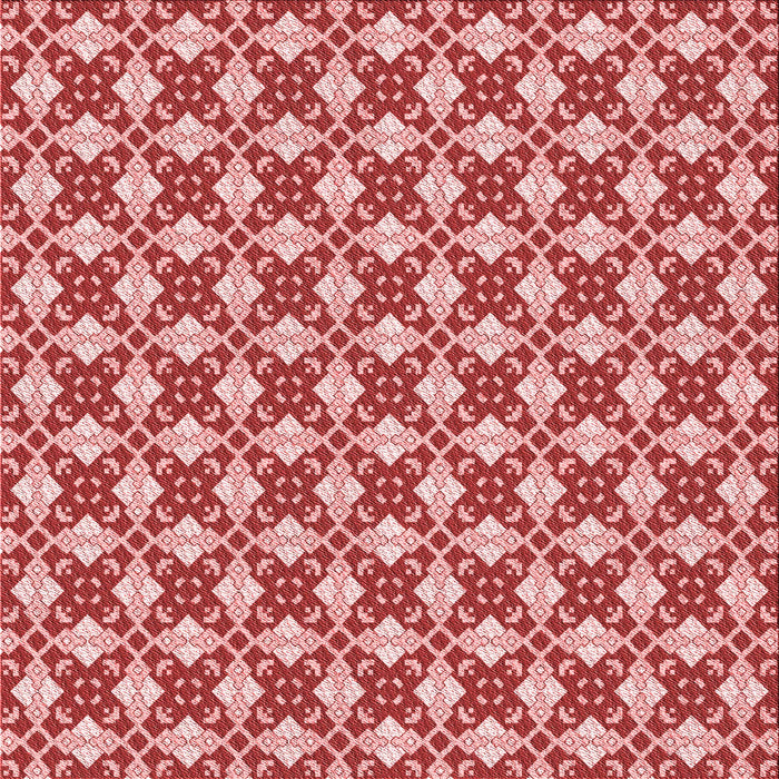 Round Machine Washable Transitional Pastel Pink Rug, wshpat2795rd