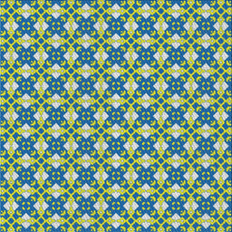 Square Patterned Green Novelty Rug, pat2795