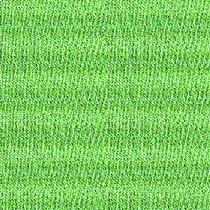 Machine Washable Transitional Emerald Green Rug, wshpat2796grn