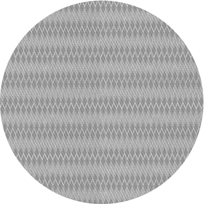Square Patterned Silver Gray Rug, pat2796gry