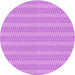 Square Patterned Violet Purple Rug, pat2796pur