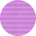 Square Machine Washable Transitional Violet Purple Rug in a Living Room, wshpat2796pur