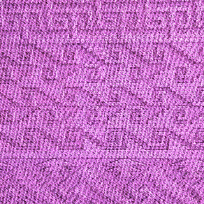 Patterned Bright Neon Pink Purple Rug, pat2797pur