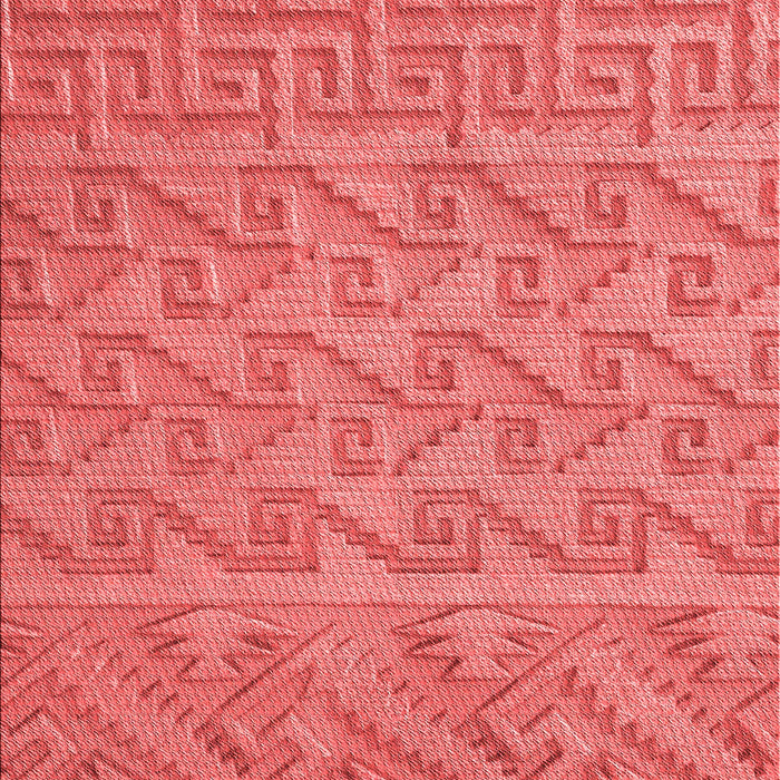 Patterned Red Rug, pat2797rd
