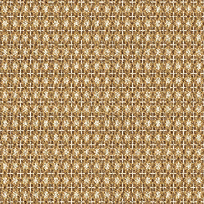 Patterned Dark Bisque Brown Rug, pat2798brn